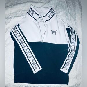 VS PINK BLING quarter zip (XS/MD)